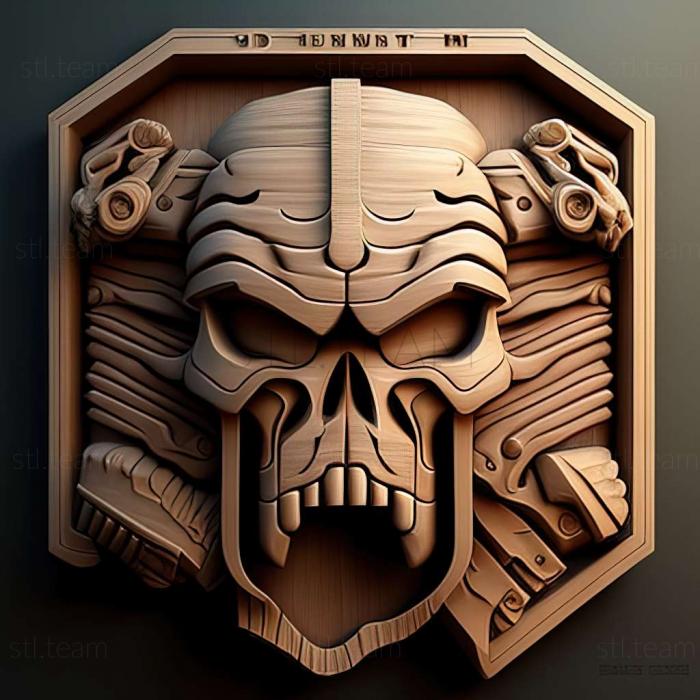 3D модель Гра Doom Troopers Mutant Chronicles (STL)